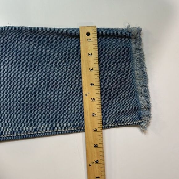 Sincerely Jules Womens High Waisted Distressed Ankle Crop Jeans Sz 0 - Picture 6 of 6